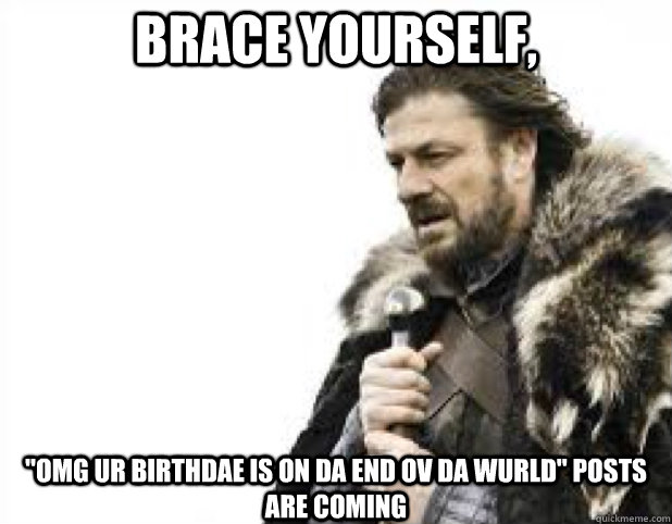 BRACE YOURSELF, 