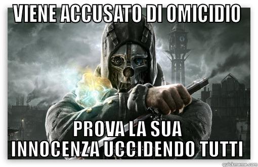 VIENE ACCUSATO DI OMICIDIO PROVA LA SUA INNOCENZA UCCIDENDO TUTTI Misc