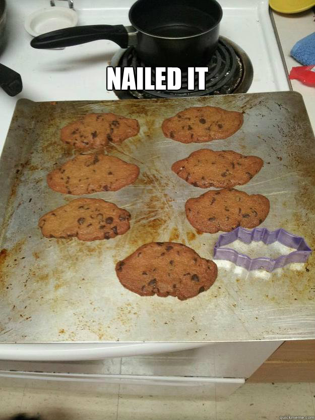 Nailed It - Nailed It  Batman Cookies