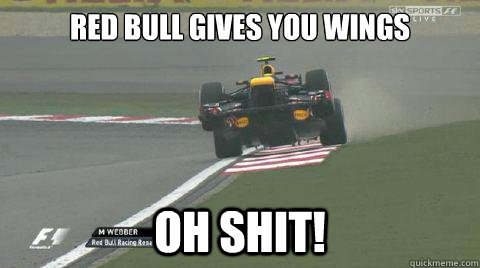 Red Bull Gives You Wings OH SHIT! - Red Bull Gives You Wings OH SHIT!  rbrwings