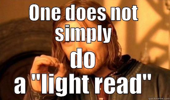 ONE DOES NOT SIMPLY DO A 