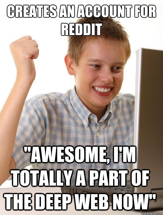 Creates an account for reddit 