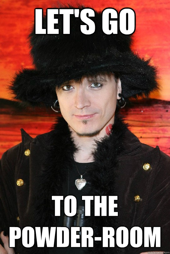 LET'S GO TO THE POWDER-ROOM  Lolgame