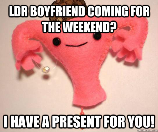 LDR boyfriend coming for the weekend? I have a present for you! - LDR boyfriend coming for the weekend? I have a present for you!  Scumbag Uterus