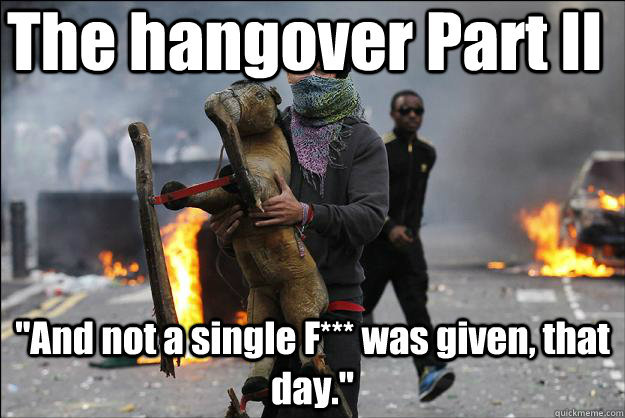 The hangover Part II 