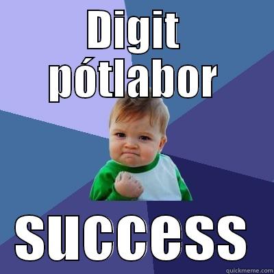 DIGIT PÓTLABOR SUCCESS Success Kid