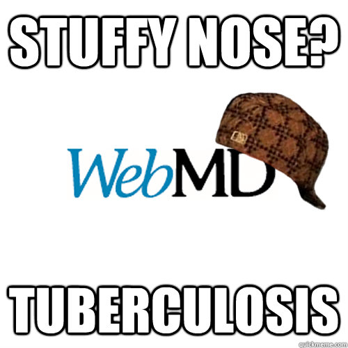 Stuffy nose? tuberculosis  