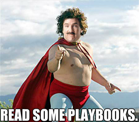 read some playbooks. - read some playbooks.  peytonlibre