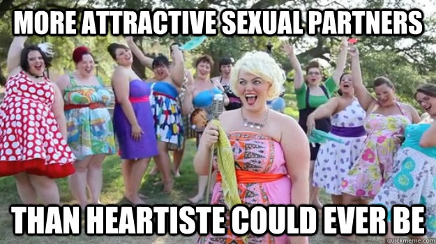More attractive sexual partners than heartiste could ever be - More attractive sexual partners than heartiste could ever be  Big Girl Party