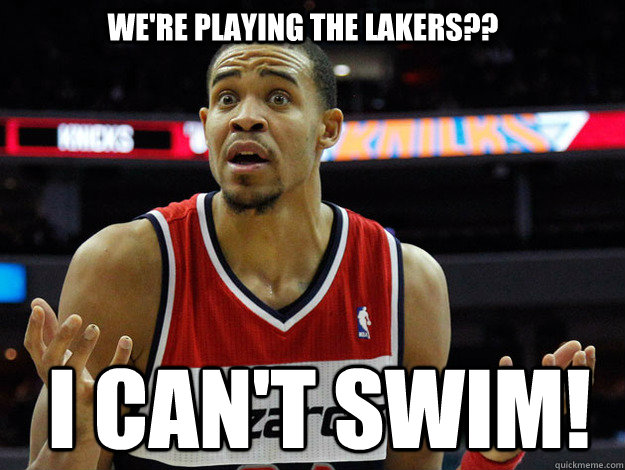 We're Playing the Lakers?? I Can't Swim!  JaVale McGee