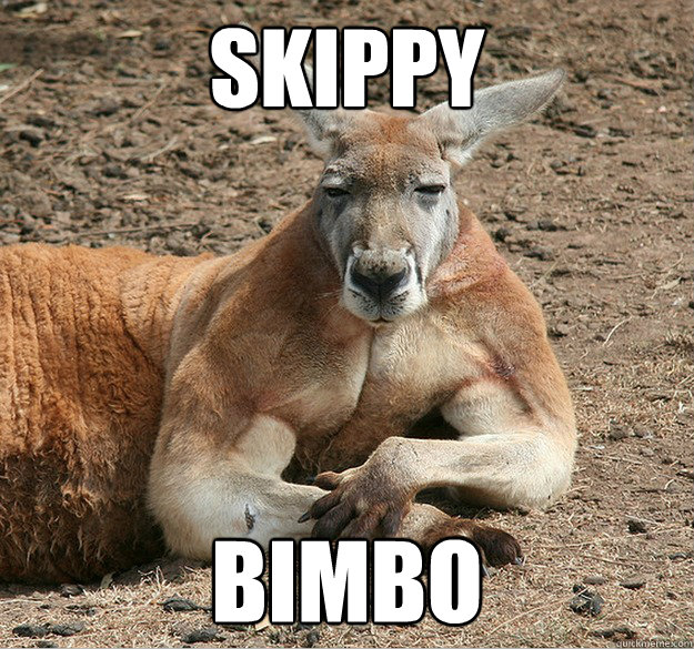 Skippy  bimbo  Kangaroo Jacked