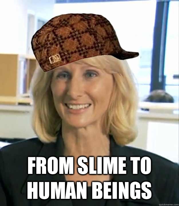  From slime to human beings  