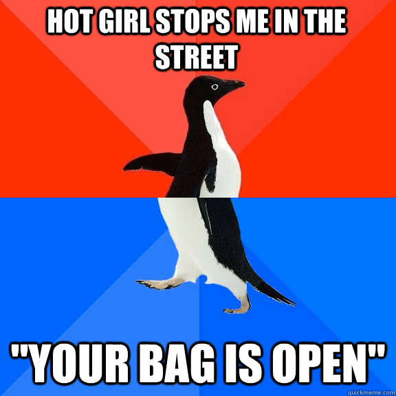 Hot girl stops me in the street 
