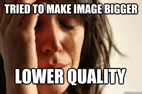 tried to make image bigger lower quality - tried to make image bigger lower quality  First World Problems - Nails