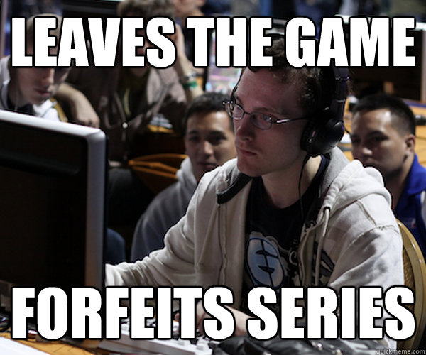 LEAVES THE GAME
 FORFEITS SERIES - LEAVES THE GAME
 FORFEITS SERIES  Idra haters gonna hate starcraft 2