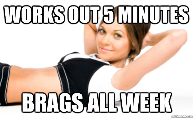 5 min workout meme