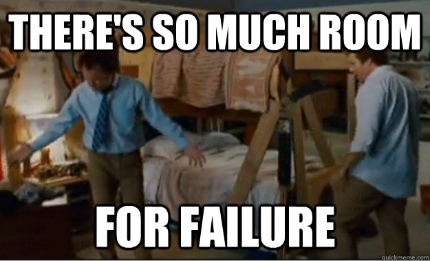 There's so much room  for failure - There's so much room  for failure  Stepbrothers Activities