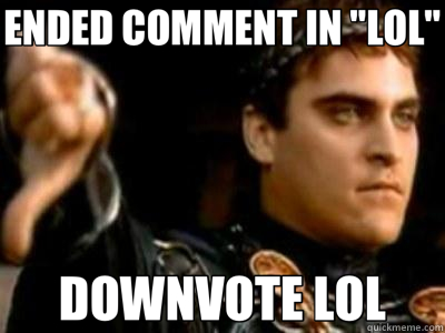 ENDED COMMENT IN 