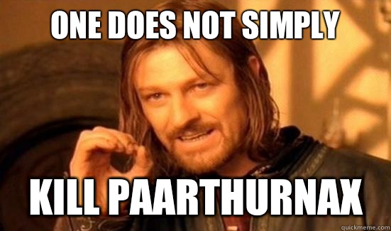 One Does Not Simply Kill Paarthurnax  Boromir