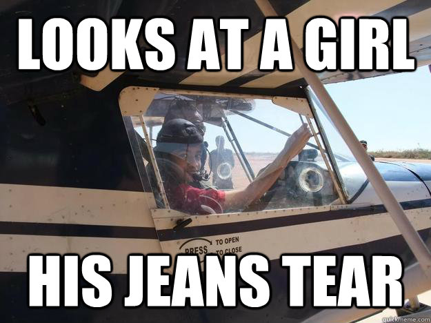 looks at a girl his jeans tear - looks at a girl his jeans tear  nahush