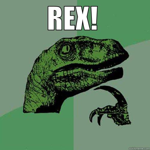 REX!  Philosoraptor