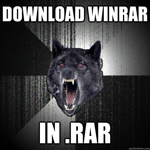 Download WinRar in .rar  Insanity Wolf