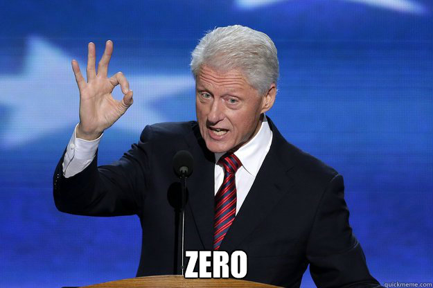  Zero -  Zero  Bill Clinton Zero