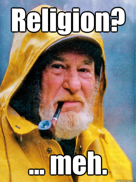 Religion? ... meh.  Scandinavian Extremist