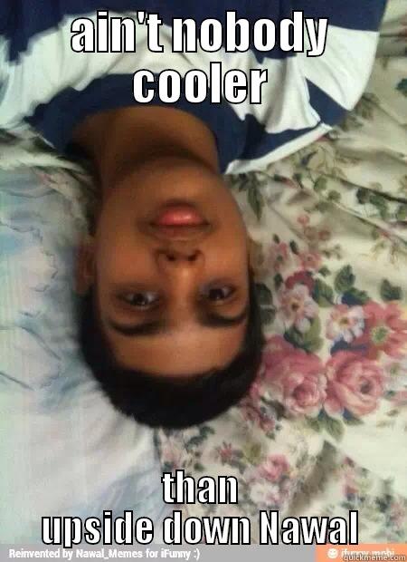 AIN'T NOBODY COOLER THAN UPSIDE DOWN NAWAL Misc