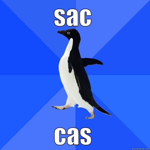 SAC CAS Socially Awkward Penguin