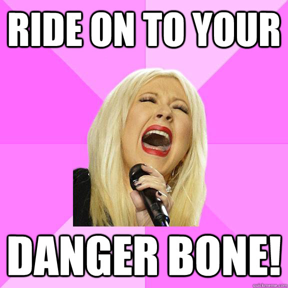 Ride on to your Danger Bone!  Wrong Lyrics Christina