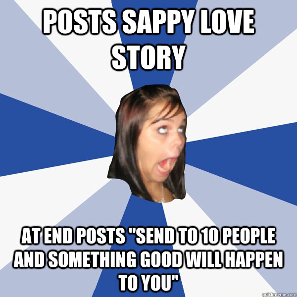 posts sappy love story at end posts 
