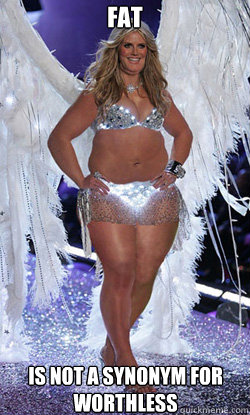 Fat Is not a synonym for worthless - Fat Is not a synonym for worthless  Typical American Woman