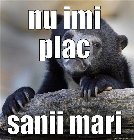 NU IMI PLAC SANII MARI Confession Bear