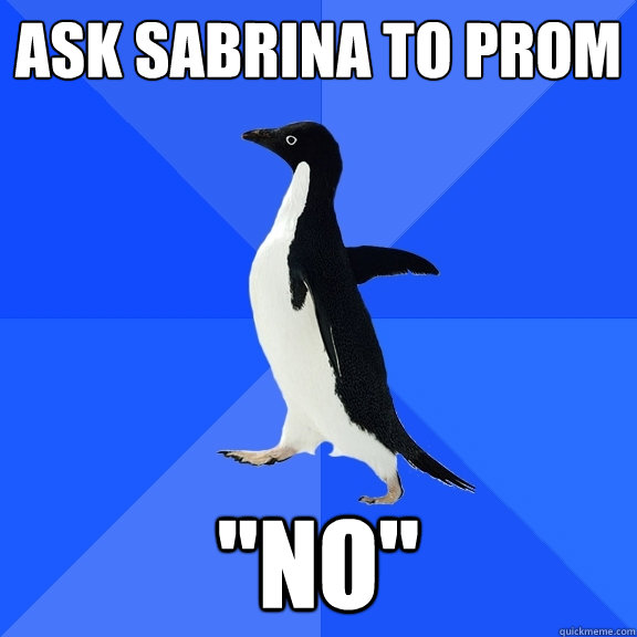 ask Sabrina to prom 