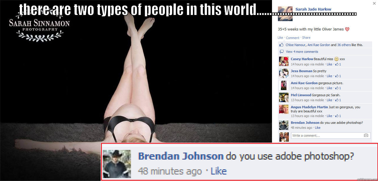 THERE ARE TWO TYPES OF PEOPLE IN THIS WORLD.......................................  Misc