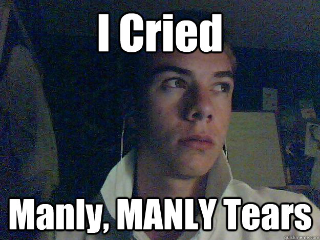 I Cried Manly, MANLY Tears - I Cried Manly, MANLY Tears  Amorys feelings over his goodbye with Garrus