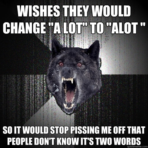 Wishes they would change 