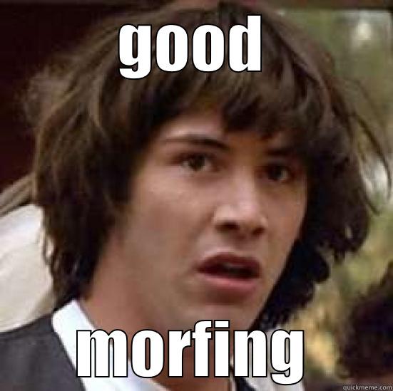 GOOD MORFING conspiracy keanu