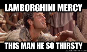 lamborghini mercy this man he so thirsty  