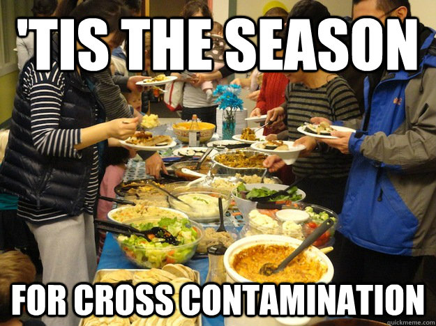 'Tis the Season for cross contamination - 'Tis the Season for cross contamination  Cross Contamination