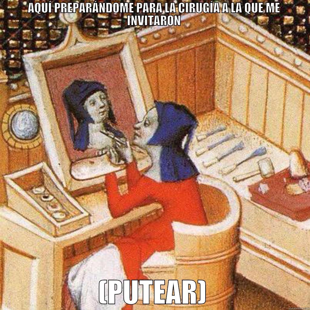AQUÍ PREPARÁNDOME PARA LA CIRUGÍA A LA QUE ME INVITARON (PUTEAR) Misc