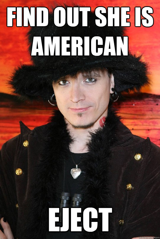 find out she is american eject   Lolgame