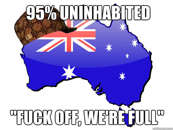 95% uninhabited 