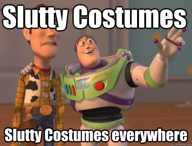Slutty Costumes Slutty Costumes everywhere  Pinks everywhere