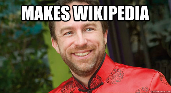 Makes Wikipedia  - Makes Wikipedia   Good Guy Jimmy Wales