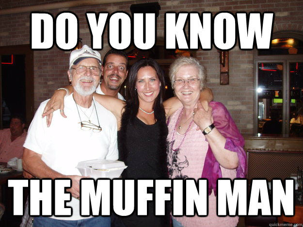 do you know the muffin man - do you know the muffin man  muffin man