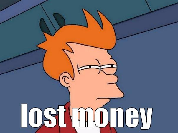 mat tien  -  LOST MONEY Futurama Fry
