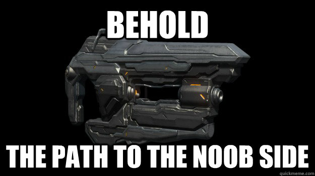 Behold The Path To the Noob Side   Halo 4 Boltshot