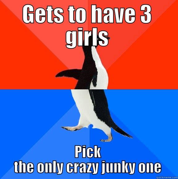 Les choix de Bédard - GETS TO HAVE 3 GIRLS PICK THE ONLY CRAZY JUNKY ONE Socially Awesome Awkward Penguin